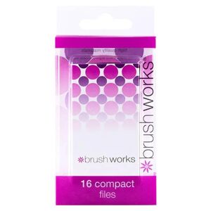 Brushworks Compact Nail Files   16 stk.