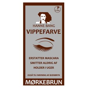 Hanne Bang Vippefarve Mørkebrun