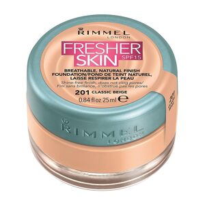 Rimmel Fresher Skin Foundation SPF 15 201 Classic Beige 25 ml
