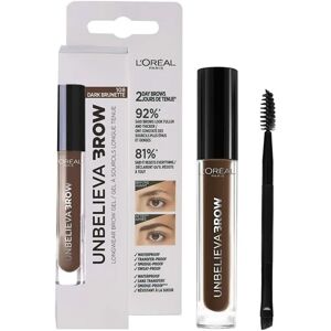 Loreal L'oréal Unbelieva Brow Longwear Brow Gel - 108 Dark Brunette 3 ml