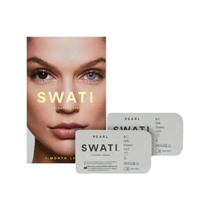 SWATI Cosmetics 1 måneds Kontaktlinser Pearl