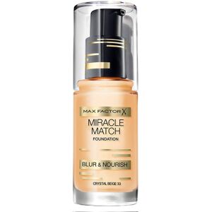 Max Factor Miracle Match Foundation Crystal Beige 33 30 ml