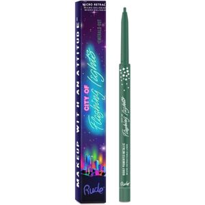 Rude Cosmetics City Of Flashing Lights Emerald Out (U) 1 g