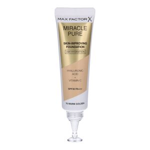 Max Factor Miracle Pure Skin-Improving Foundation - 76 Warm Golden 30 ml
