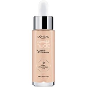 Loreal L'Oreal Paris True Match Nude Plumping Tinted Serum 0.5-2 Very Light 30 ml