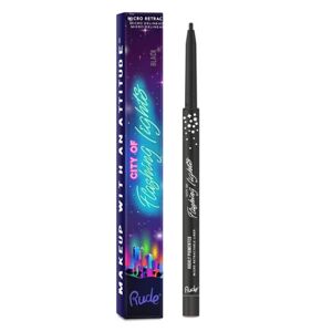 Rude Cosmetics City Of Flashing Lights Black (U) 1 g