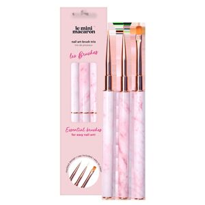 Le Mini Macaron Nail Art Brush Trio Brushes 33 g 3 stk.