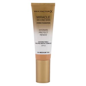 Max Factor Miracle Second Skin Hybrid Foundation 08 Medium Tan 30 ml