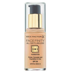 Max Factor Facefinity 3-in-1 Foundation Crystal Beige 33 30 ml