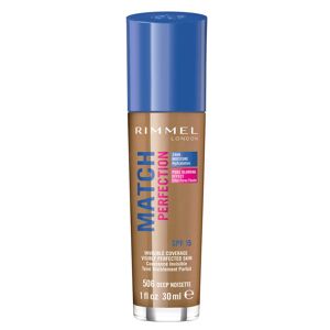 Rimmel Match Perfection SPF 15 506 Deep Noisette 30 ml