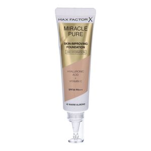 Max Factor Miracle Pure Skin-Improving Foundation - 45 Warm Almond 30 ml
