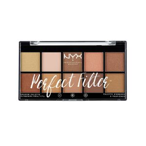 NYX Perfect Filter Shadow Palette - Golden Hour 01 1 g 10 stk.