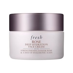 Fresh Rose Face Cream  - Rose & Hyaluronic Acid Deep Hydration Moisturizer