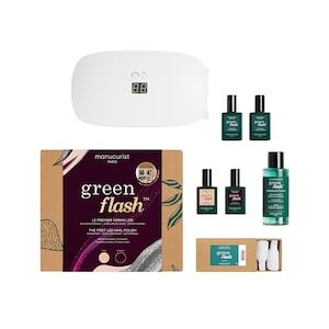 MANUCURIST Green Flash Beige Aubergine - Gift set