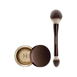 Hourglass Translucent Setting Powder & Brush Duo - Æske med farvet makeup