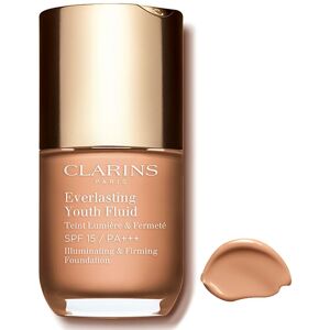 Clarins Fondo de maquillaje fluido SPF15 Juventud Duradera 30mL 109 Wheat