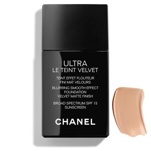 Chanel Ultra Le Teint Base de maquillaje aterciopelada de acabado mate SPF15 30mL 32 Beige Rosé