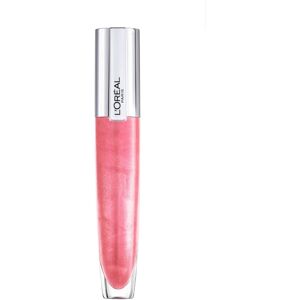 L'Oréal Paris Brillo de labios Rouge Signature Brilliant Plump Gloss 7mL 406 Amplify