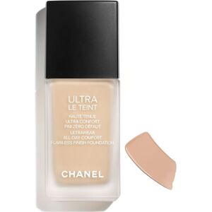 Chanel Base de maquillaje Ultra Le Teint Ultrawear Flawless Finish 30mL Br22 Rose Beige