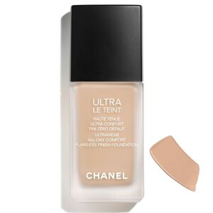 Chanel Base de maquillaje Ultra Le Teint Ultrawear Flawless Finish 30mL Br32 Rose Beige