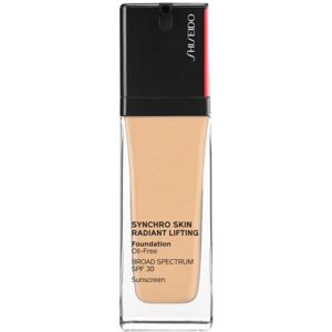 Shiseido Synchro Skin Base de maquillaje lifting radiante FPS 30 30mL 160 Shell SPF30