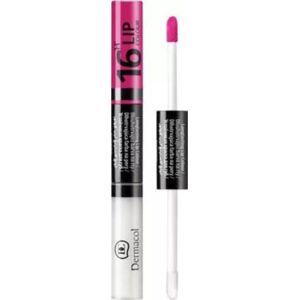 Dermacol 16H Colores de labios 2 en 1 de larga duración 3+4,1mL 18