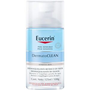 Eucerin Desmaquillante bifásico de ojos Dermatoclean 125mL