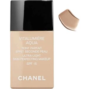 Chanel Vitalumière Maquillaje Perfeccionador de La Piel Ultraligero Aqua SPF15 30mL 50 Beige SPF15