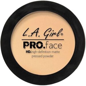 L.A. Girl Polvos compactos mate de larga duración PRO Face HD 7g Creamy Natural