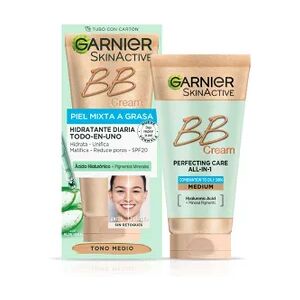 GARNIER Skinactive Bb Cream Piel Mixta Grasa SPF25 Medium 50ml