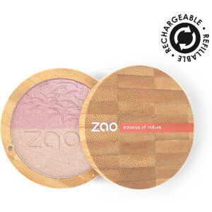 Zao Make-up Polvo compacto iluminador dúo 311 Rose & Or