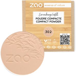 Zao Make-up Recarga de polvo compacto 302 Beige Orangé