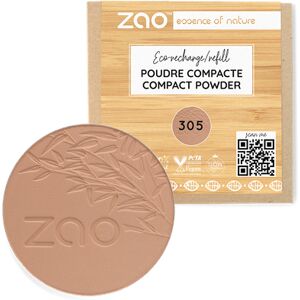 Zao Make-up Recarga de polvo compacto 305 Chocolat au Lait