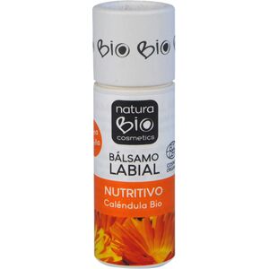 NaturaBIO Cosmetics Bálsamo Labial Nutritivo con Caléndula Bio y Vainilla