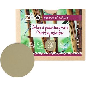 Zao Make-up Recarga de sombra de ojos mate 207 Vert Olive