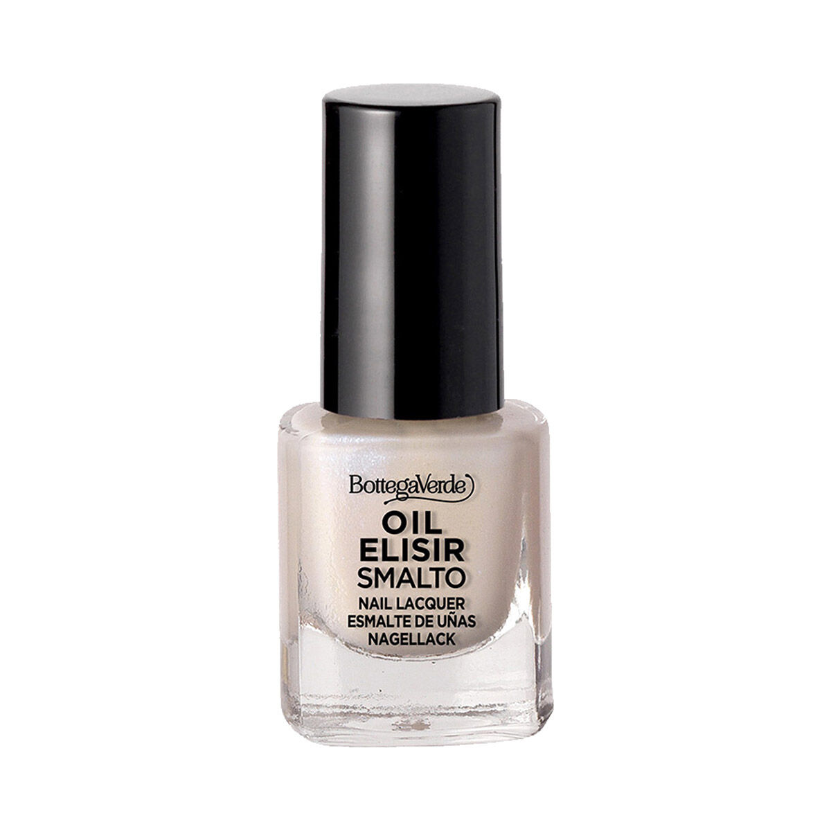 Bottega Verde Oil Elisir - Esmalte de uñas con aceite de Nueces y manteca de Cacao (5 ml) - holográfico