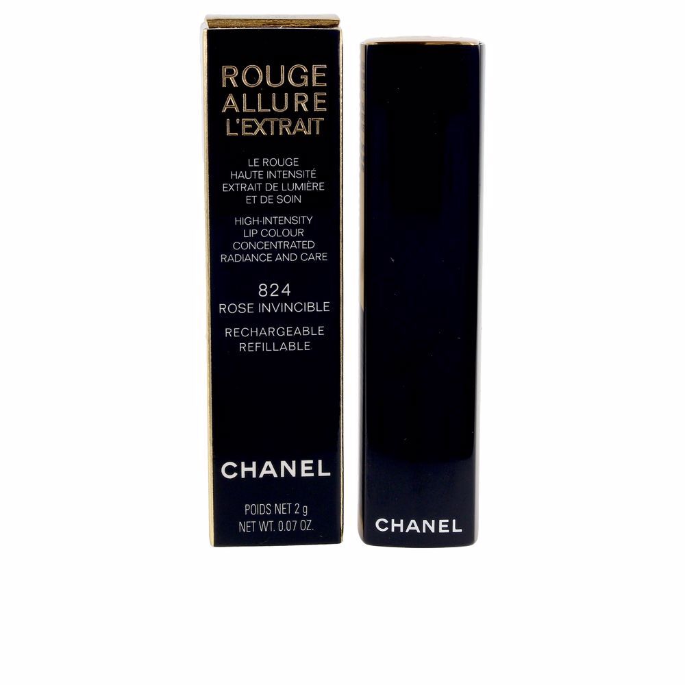 Chanel Rouge Allure L’EXTRAIT lipstick #rose invincible-824