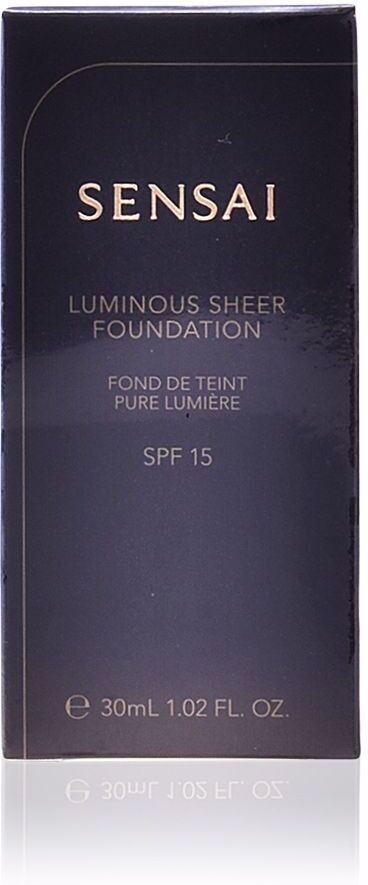 Sensai luminous sheer foundation SPF15 #102-ivory beig