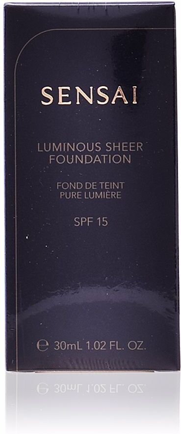 Sensai luminous sheer foundation SPF15 #204-honey beig