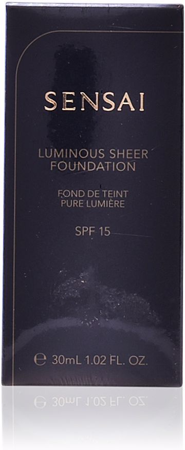 Sensai luminous sheer foundation SPF15 #204,5-warm beig