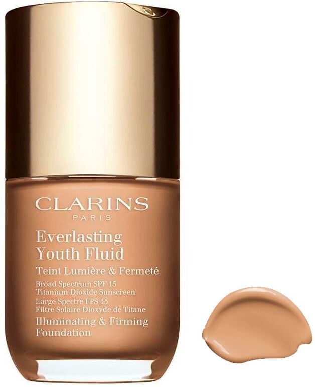 Clarins Fondo de maquillaje fluido SPF15 Juventud Duradera 30mL 110 Honey