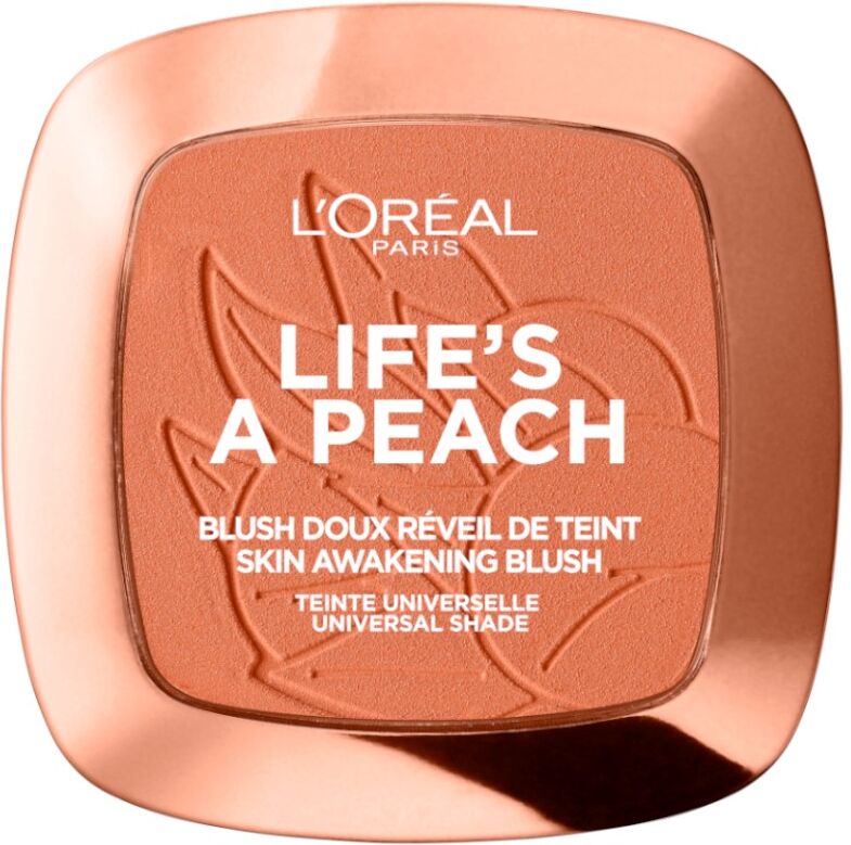 L'Oréal Paris Colorete en polvo Life's a Peach 9g 01 Peach Addict