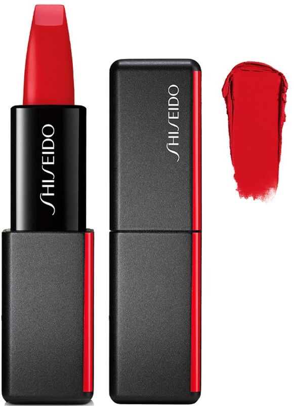 Shiseido Barra de Labios En Polvo Modernmatte 4g 514 Hyper Red