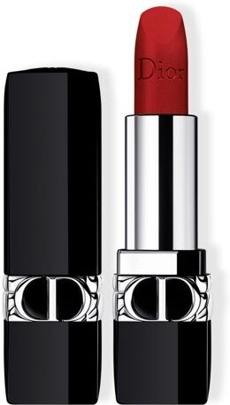 Christian Dior Rouge Dior Barra de labios rellenable 4 acabados Couture 3,5g Velvet 760 Favorite