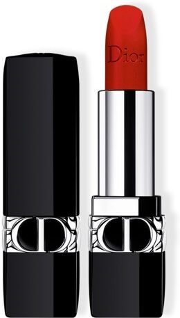 Christian Dior Rouge Dior Barra de labios rellenable 4 acabados Couture 3,5g Velvet 999