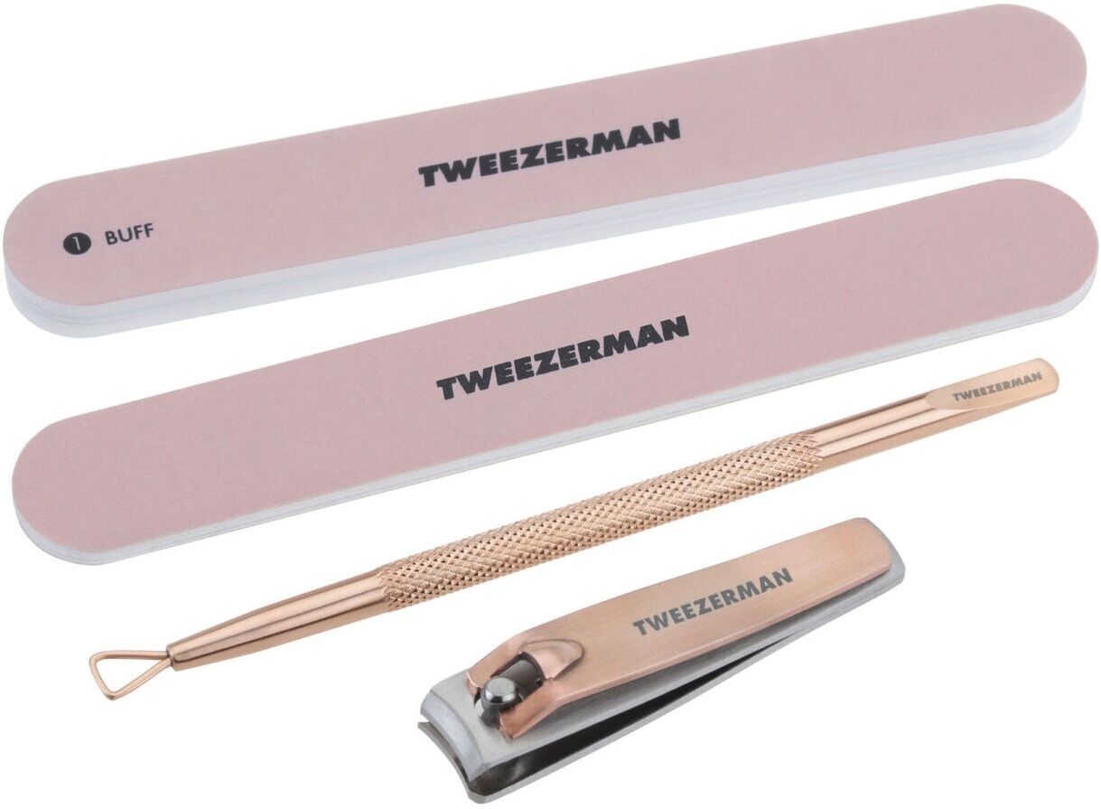 Tweezerman Set de manicura oro rosa 1&nbsp;un.