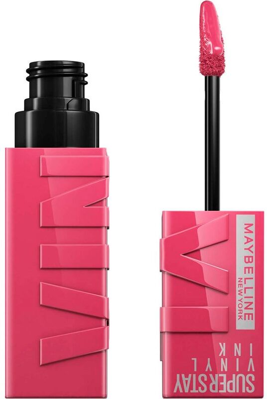 Maybelline Pintalabios Líquido de Larga Duración Super Stay Vinyl Ink 4,2mL 20 Coy