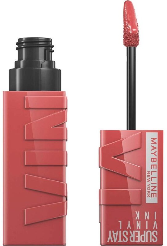 Maybelline Pintalabios Líquido de Larga Duración Super Stay Vinyl Ink 4,2mL 35 Cheeky