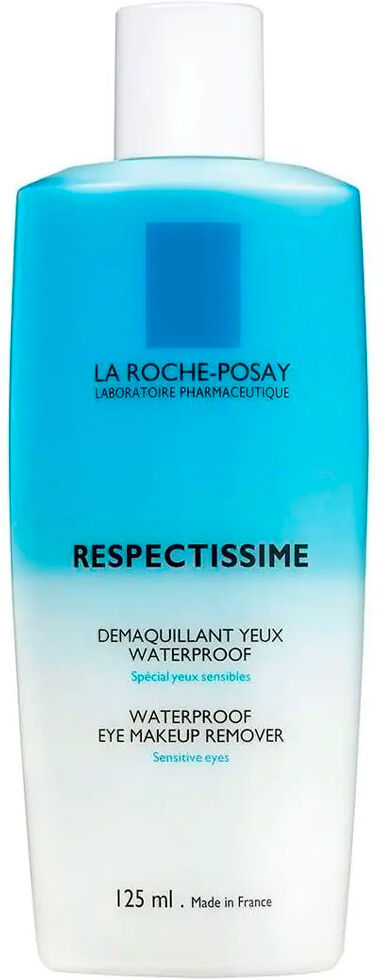 La Roche-Posay Desmaquillante de ojos Respectissime para maquillaje resistente al agua 125mL