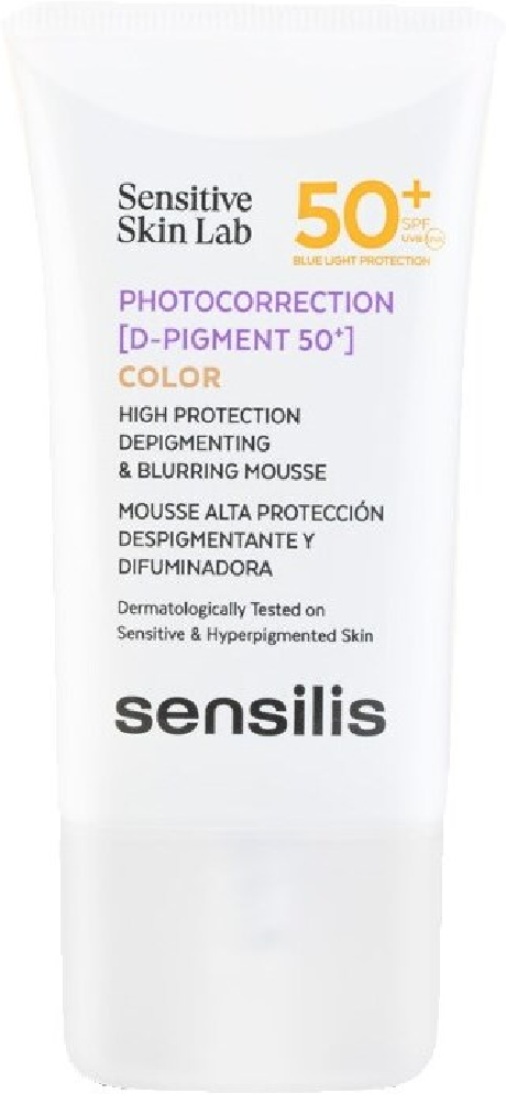 Sensilis Photocorrection d-Pigment 50 + ] Mousse de Alta Protección 40mL